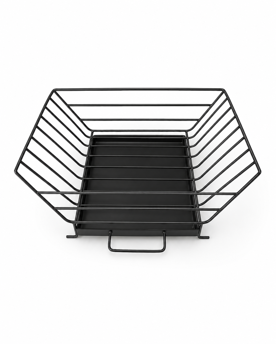 Biceli Artisan Metal Basket — handcrafted African furniture by Simba hills furniture and metal work in Kenya (view 2)