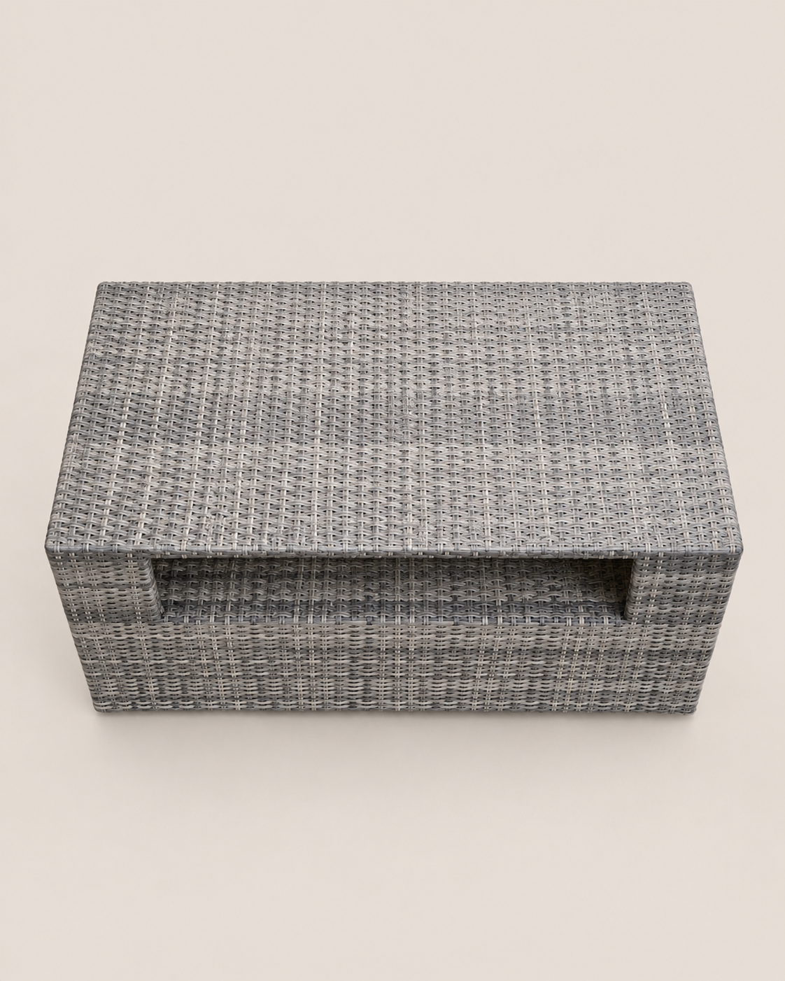 Cecdi Rattan Coffee Table — handcrafted African furniture by Tajil furniture  in Kenya (view 2)