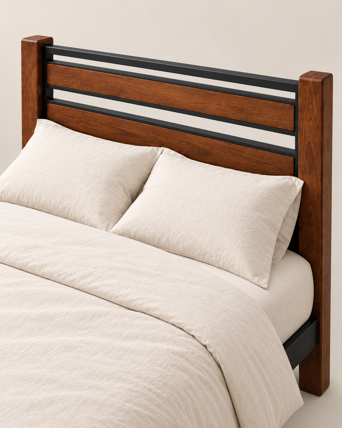 5by6 Slatted Bed Frame — handcrafted African furniture by Bency furniture  in Kenya (view 4)