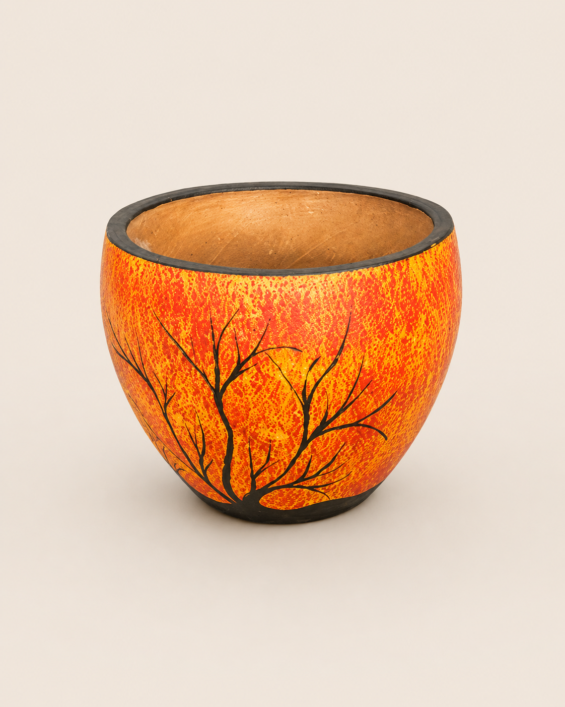 Fuo Clay Planter — handcrafted African outdoor by Kibethis  in Kenya