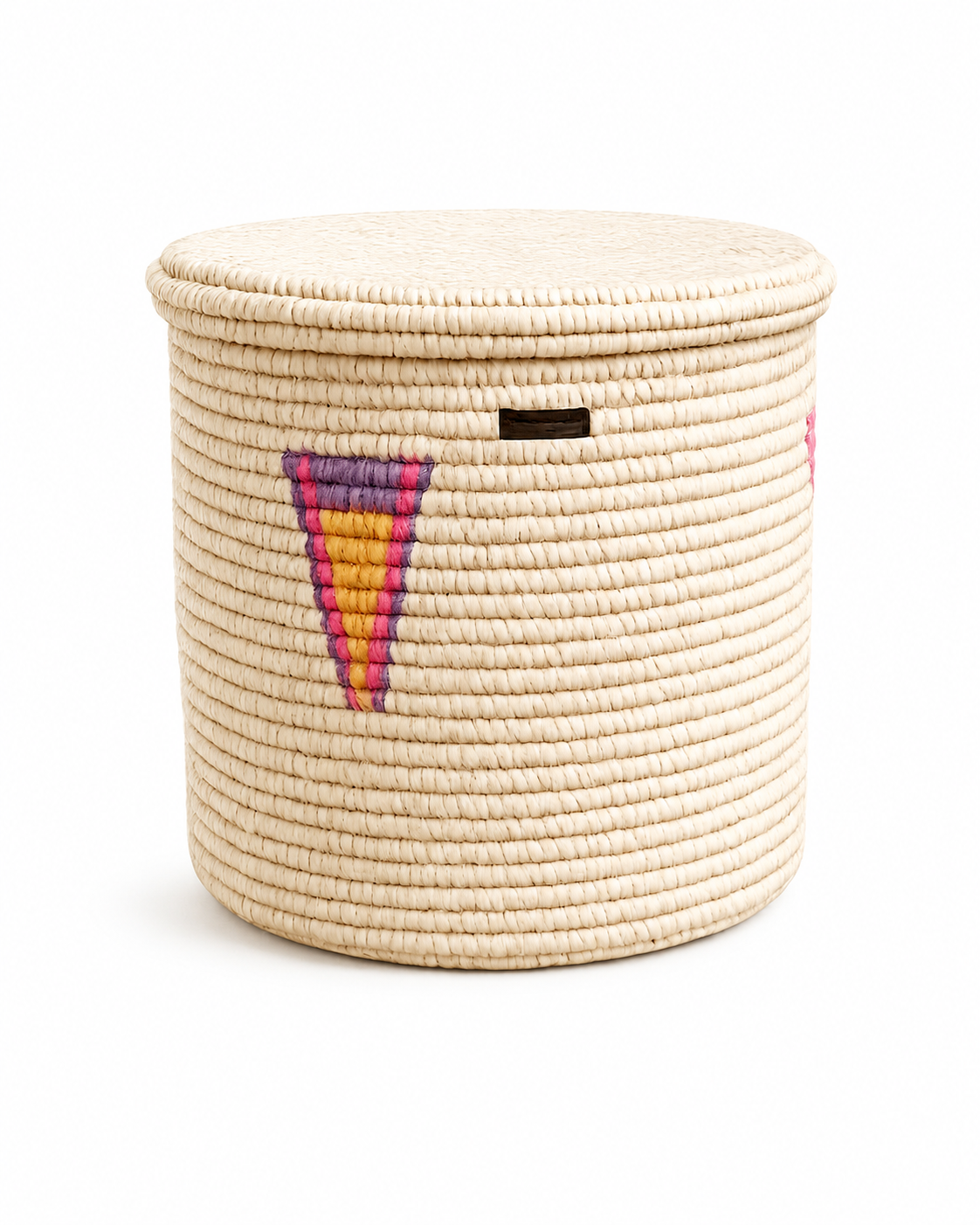 Ccambi Sisal Storage Stool — handcrafted African furniture by Joseph craft in Kenya
