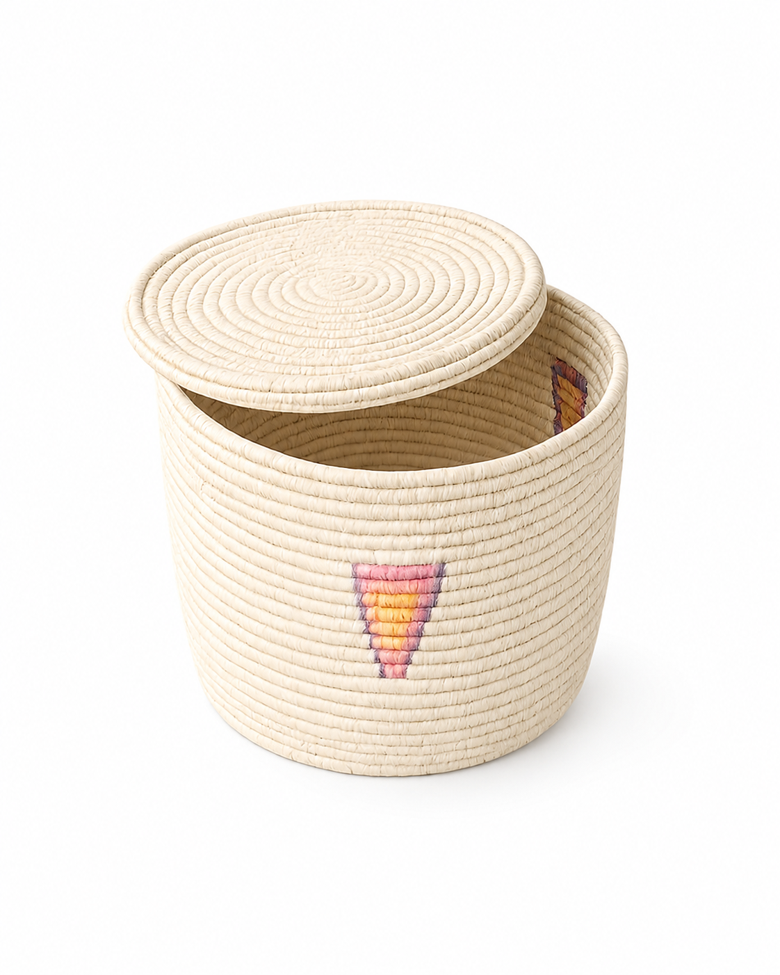 Ccambi Sisal Storage Stool — handcrafted African furniture by Joseph craft in Kenya (view 2)