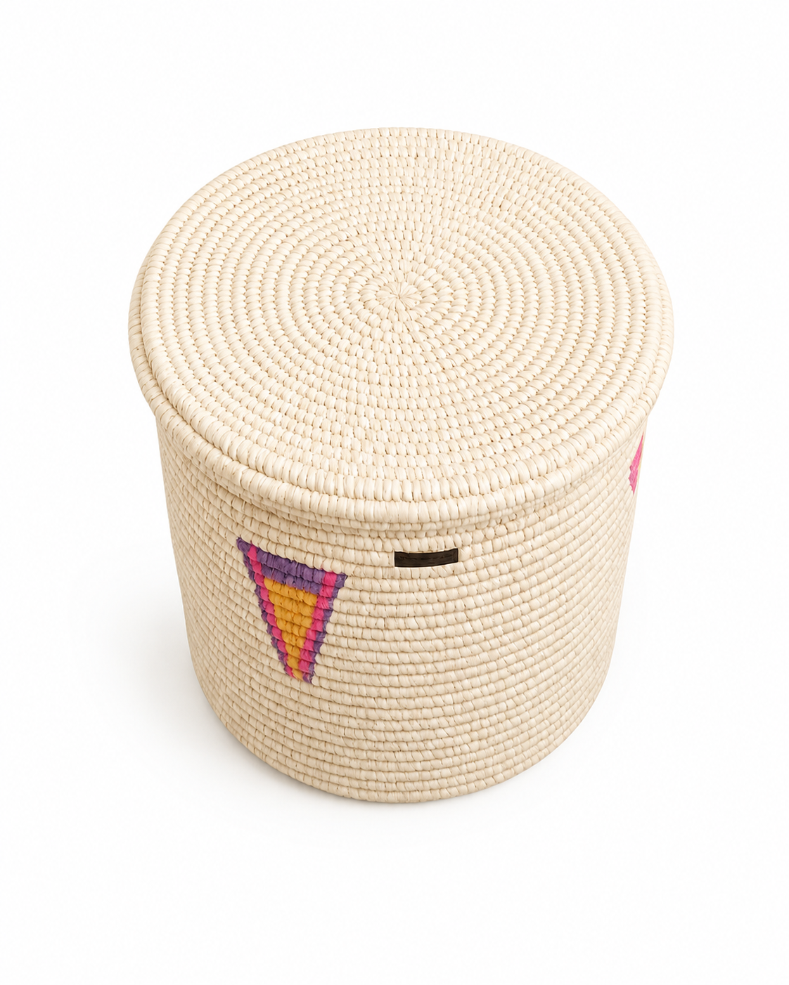 Ccambi Sisal Storage Stool — handcrafted African furniture by Joseph craft in Kenya (view 3)
