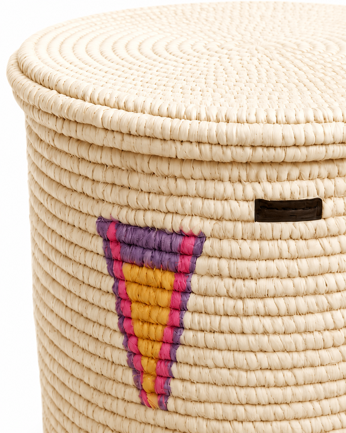 Ccambi Sisal Storage Stool — handcrafted African furniture by Joseph craft in Kenya (view 4)