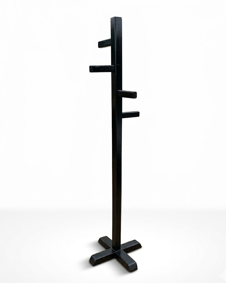 Mulia Coat Hanger Stand — handcrafted African furniture by High point in Kenya (view 2)