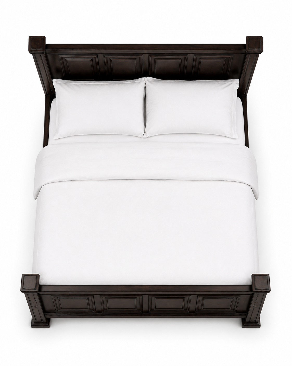 5 by 6 Panel Bed Frame — handcrafted African furniture by barasa shop in Kenya (view 4)