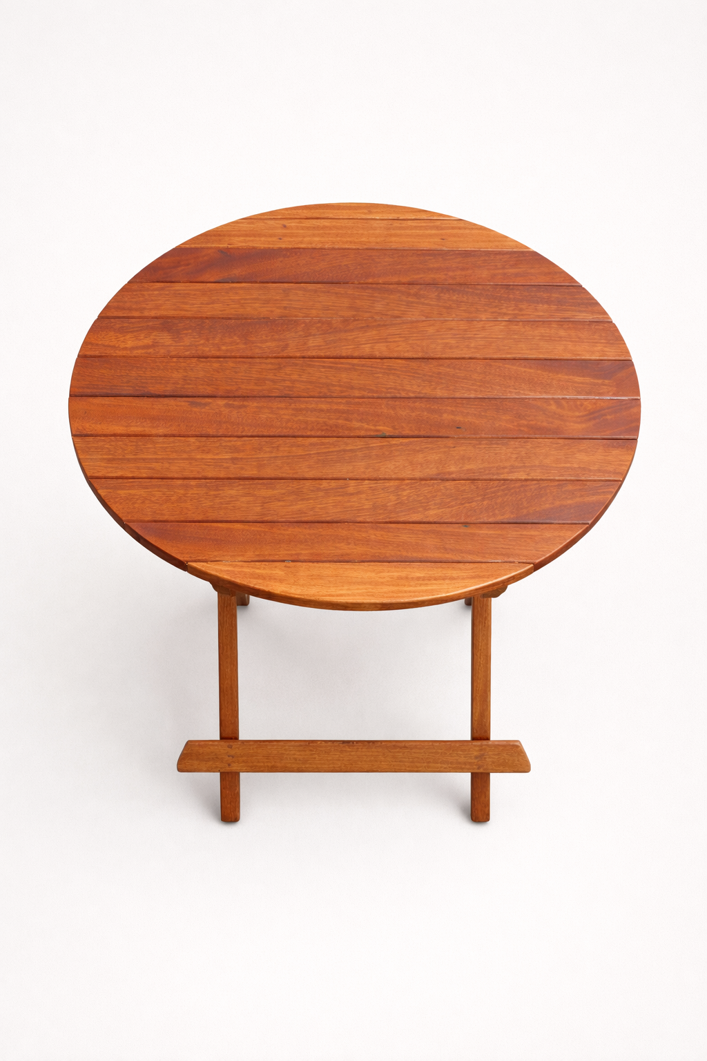 Mbili Folding Table — handcrafted African furniture by Bimos Furniture in Kenya (view 2)