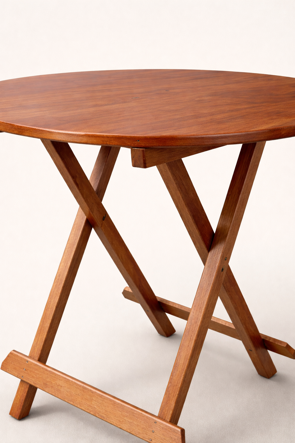 Mbili Folding Table — handcrafted African furniture by Bimos Furniture in Kenya (view 3)