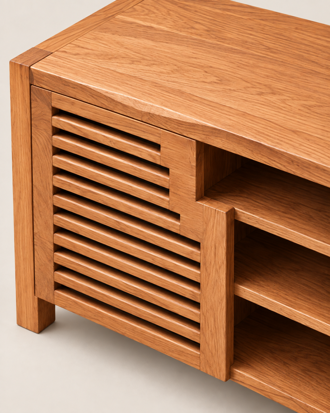 Fumba TV Stand — handcrafted African furniture by Bency furniture  in Kenya (view 4)
