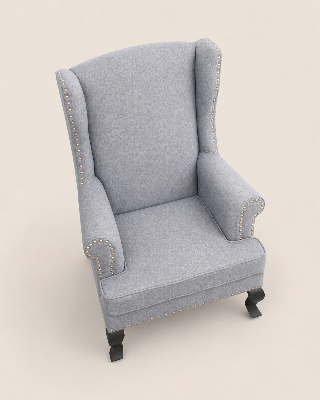 Shani Wingback Armchair — handcrafted African furniture by Shelwood Furniture  in Kenya (view 2)