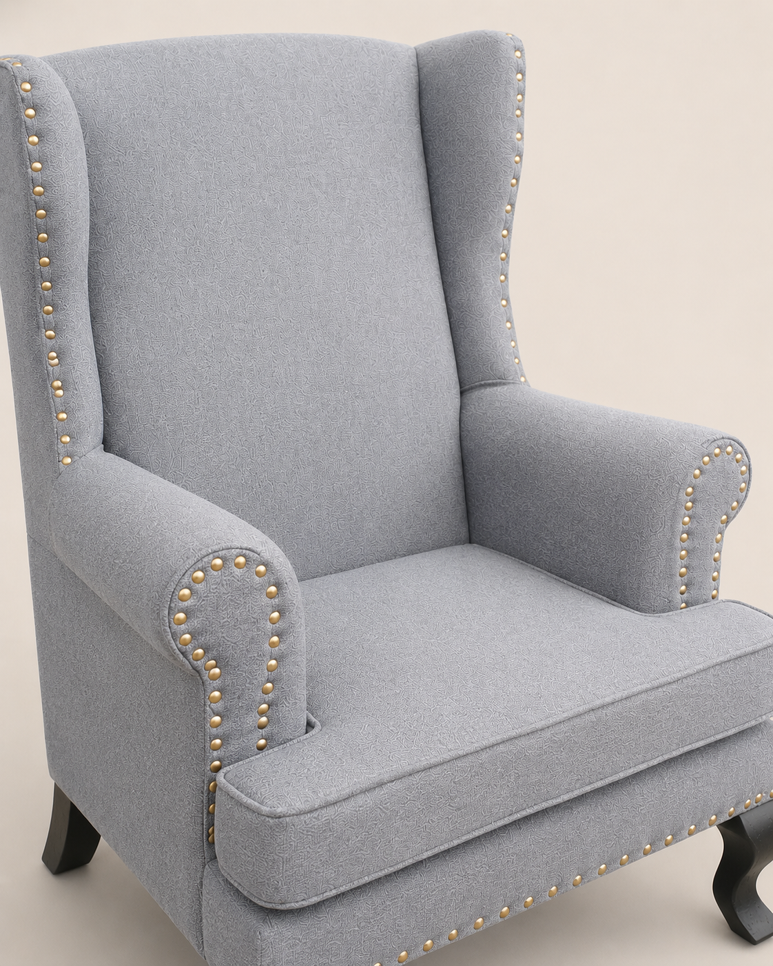 Shani Wingback Armchair — handcrafted African furniture by Shelwood Furniture  in Kenya (view 3)