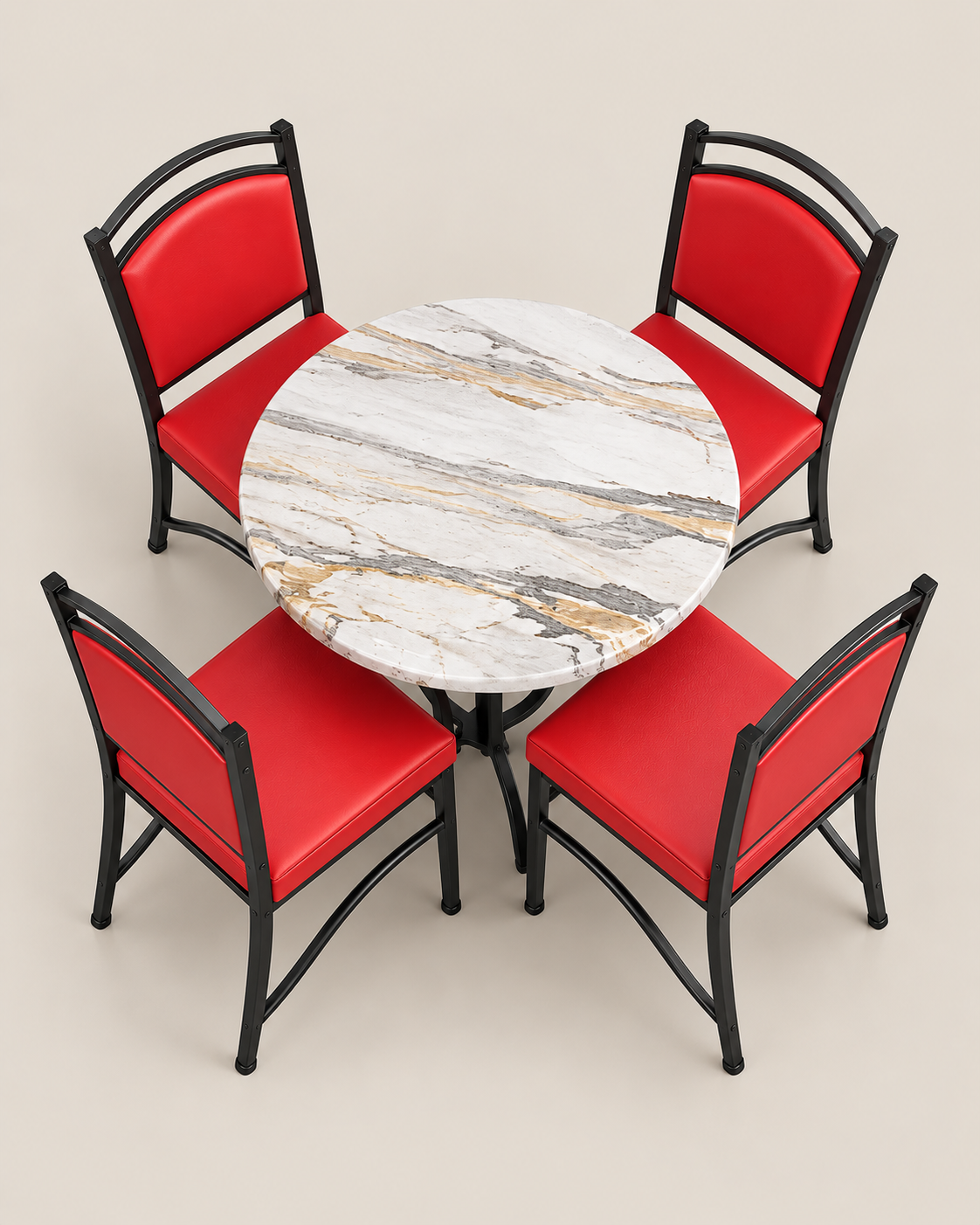 Ariaka Dining Set — handcrafted African outdoor by Euroda Hardwood in Kenya (view 2)