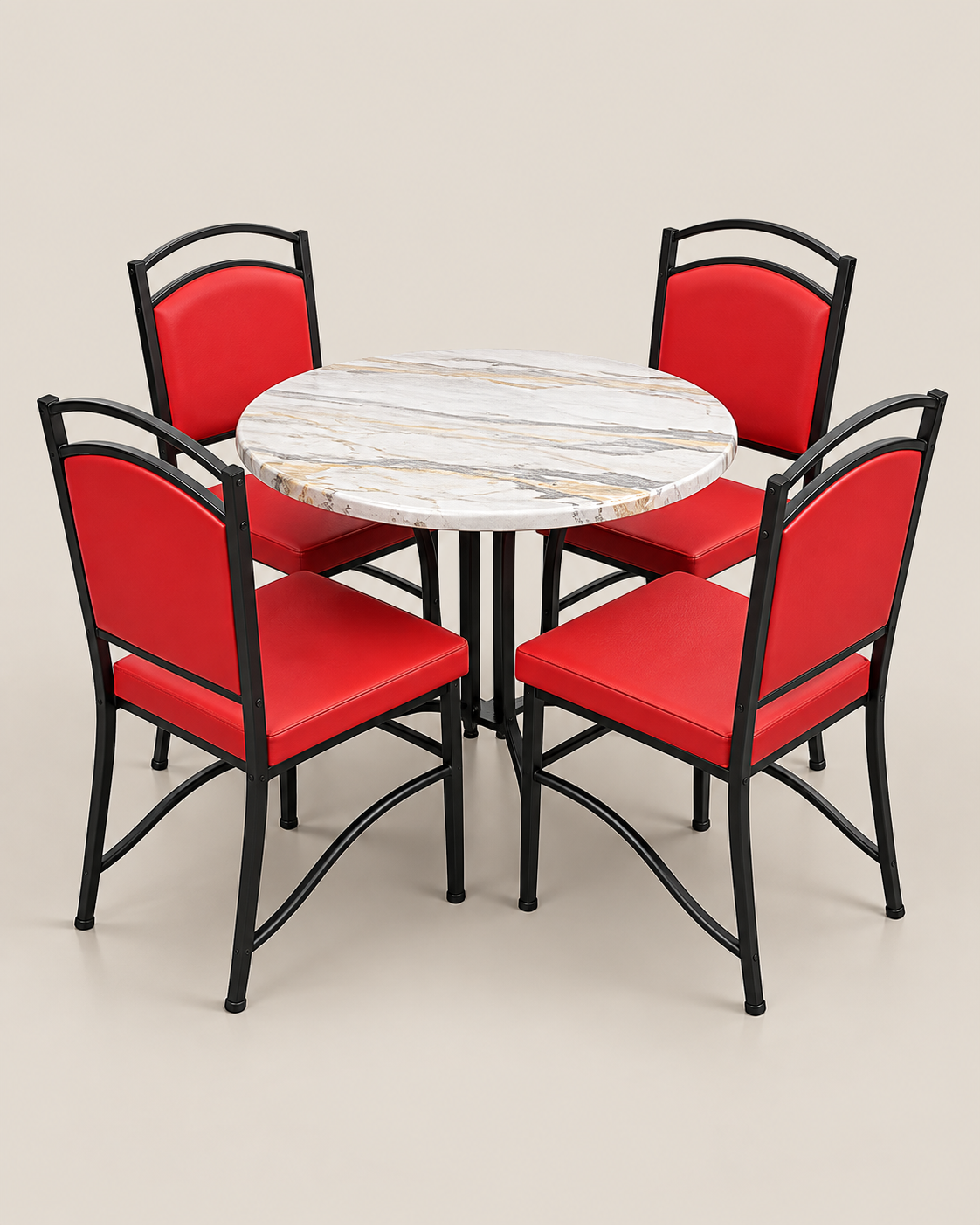 Ariaka Dining Set — handcrafted African outdoor by Euroda Hardwood in Kenya (view 4)