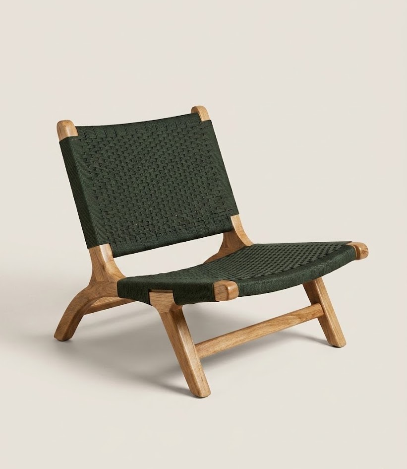 Sankara Mango Cord Chair — handcrafted African furniture by Classic Furniture in Kenya