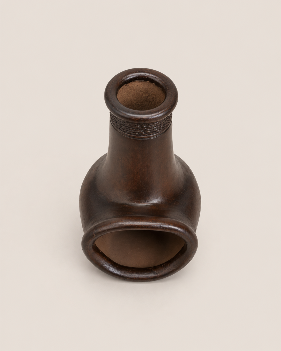 Simbaya Outdoor Clay Brazier — handcrafted African outdoor by Jacob landscaping  in Kenya (view 2)