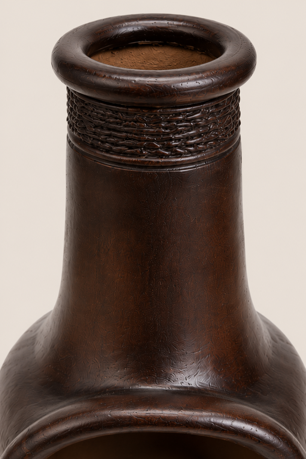 Simbaya Outdoor Clay Brazier — handcrafted African outdoor by Jacob landscaping  in Kenya (view 3)