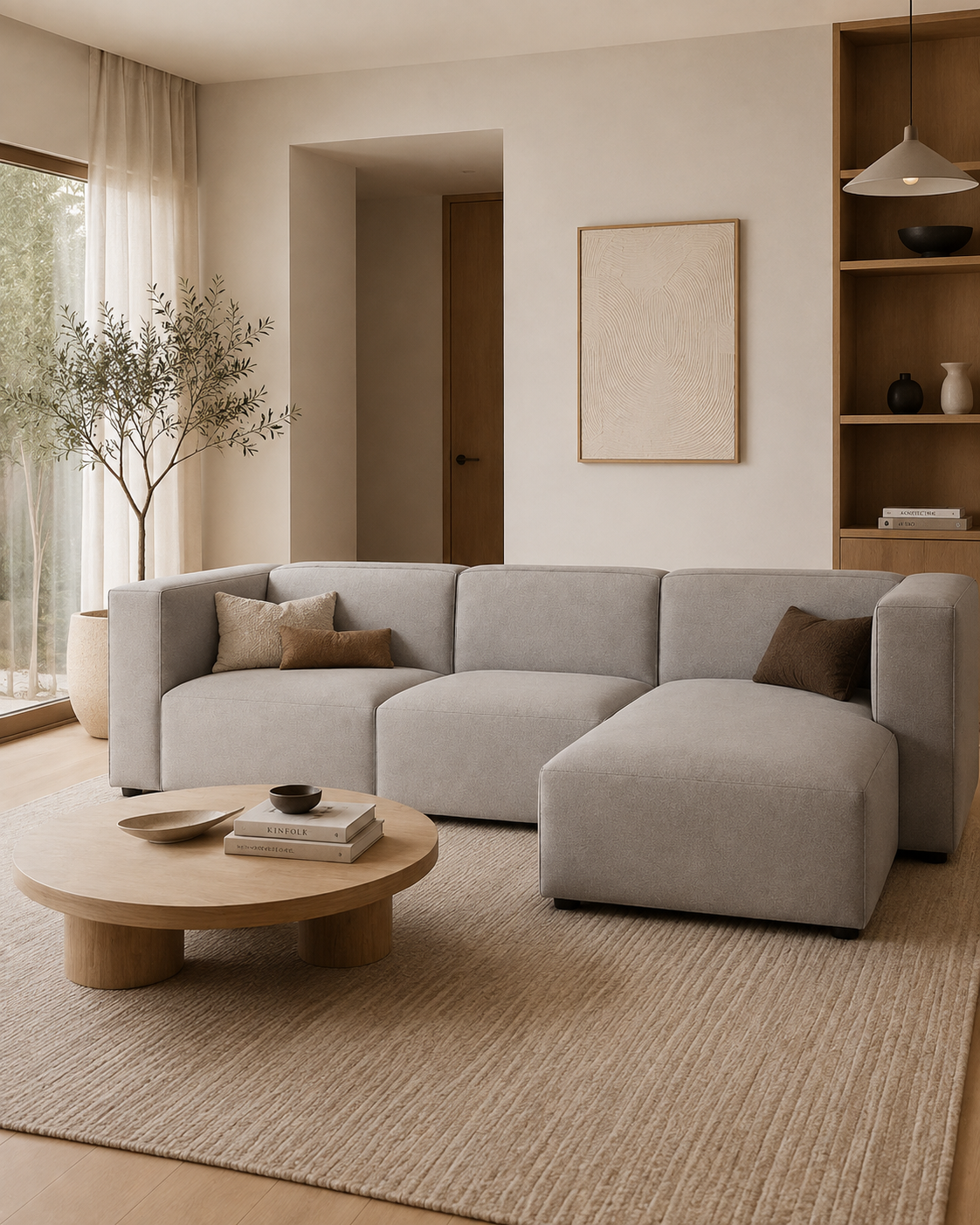 Tulivu Heritage Modular Sofa — handcrafted African furniture by King Basu furniture and Decor  in Kenya