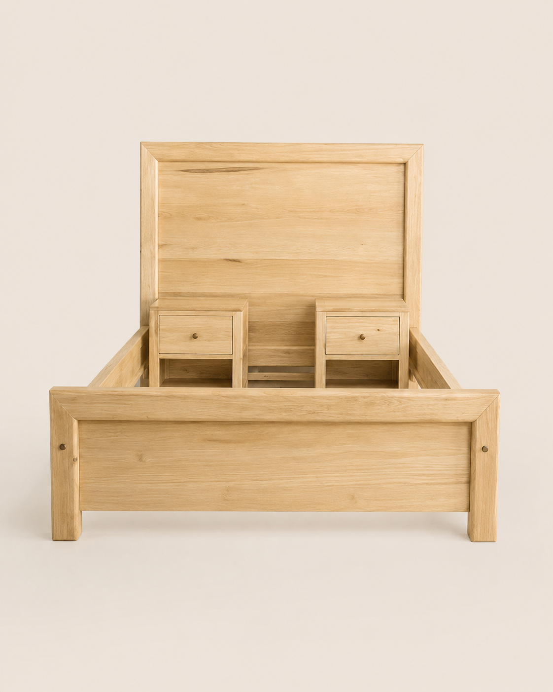 5 by 6 Heshima Heritage Bed — handcrafted African furniture by King Basu furniture and Decor  in Kenya (view 2)