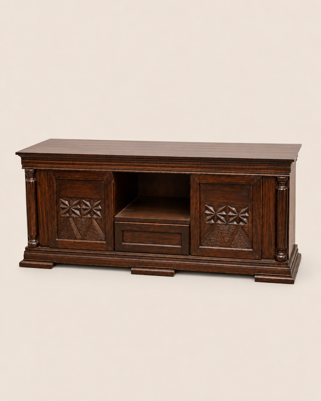 'Cherangany' Console Cabinet — handcrafted African furniture by Peter furniture  in Kenya