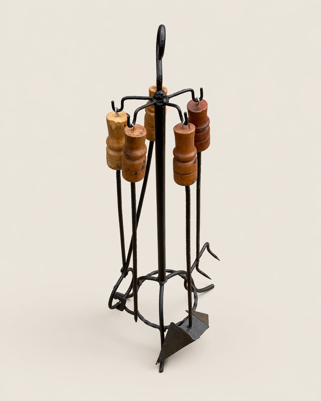 Beba Hearth Companion Set: Msitu Fire Tools — handcrafted African outdoor by Bambam enterprise  in Kenya