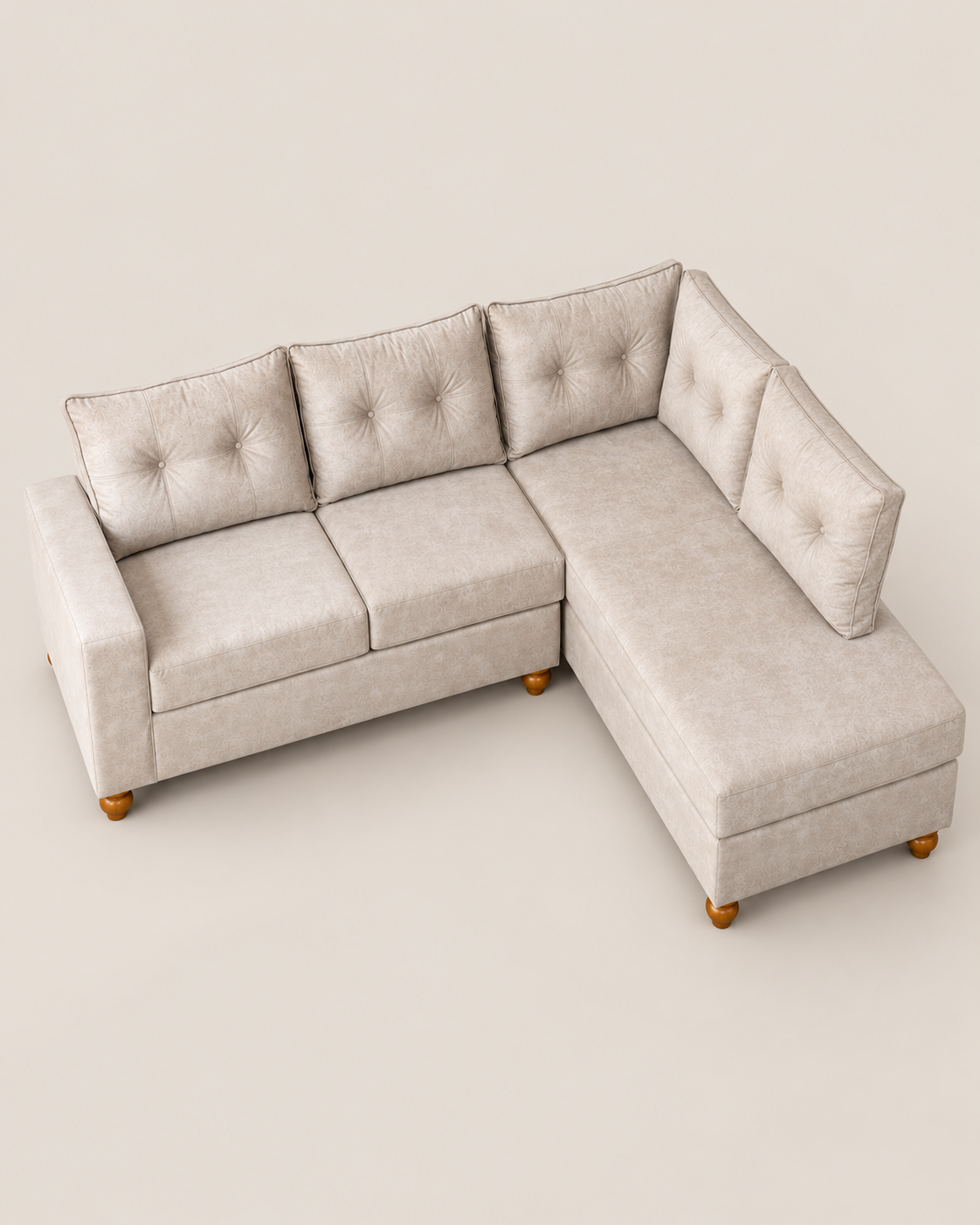 Ngong Sectional Sofa — handcrafted African furniture by Edu"de" design furniture in Kenya (view 3)