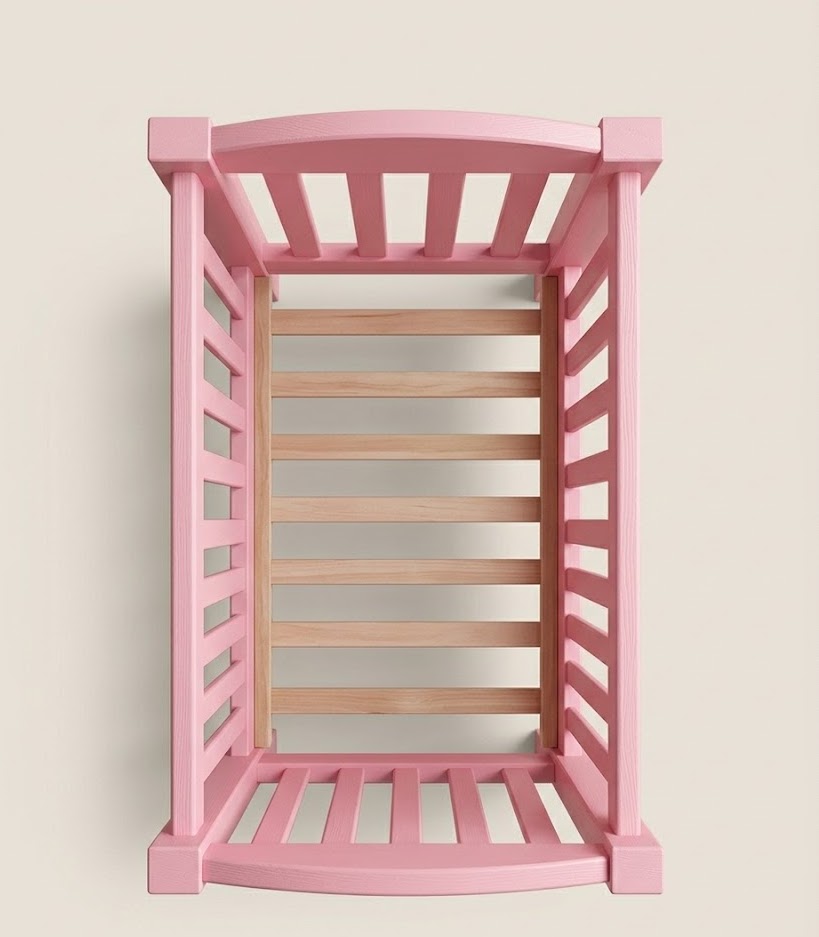 Pink Baby court Mtoto — handcrafted African children by High point in Kenya (view 2)