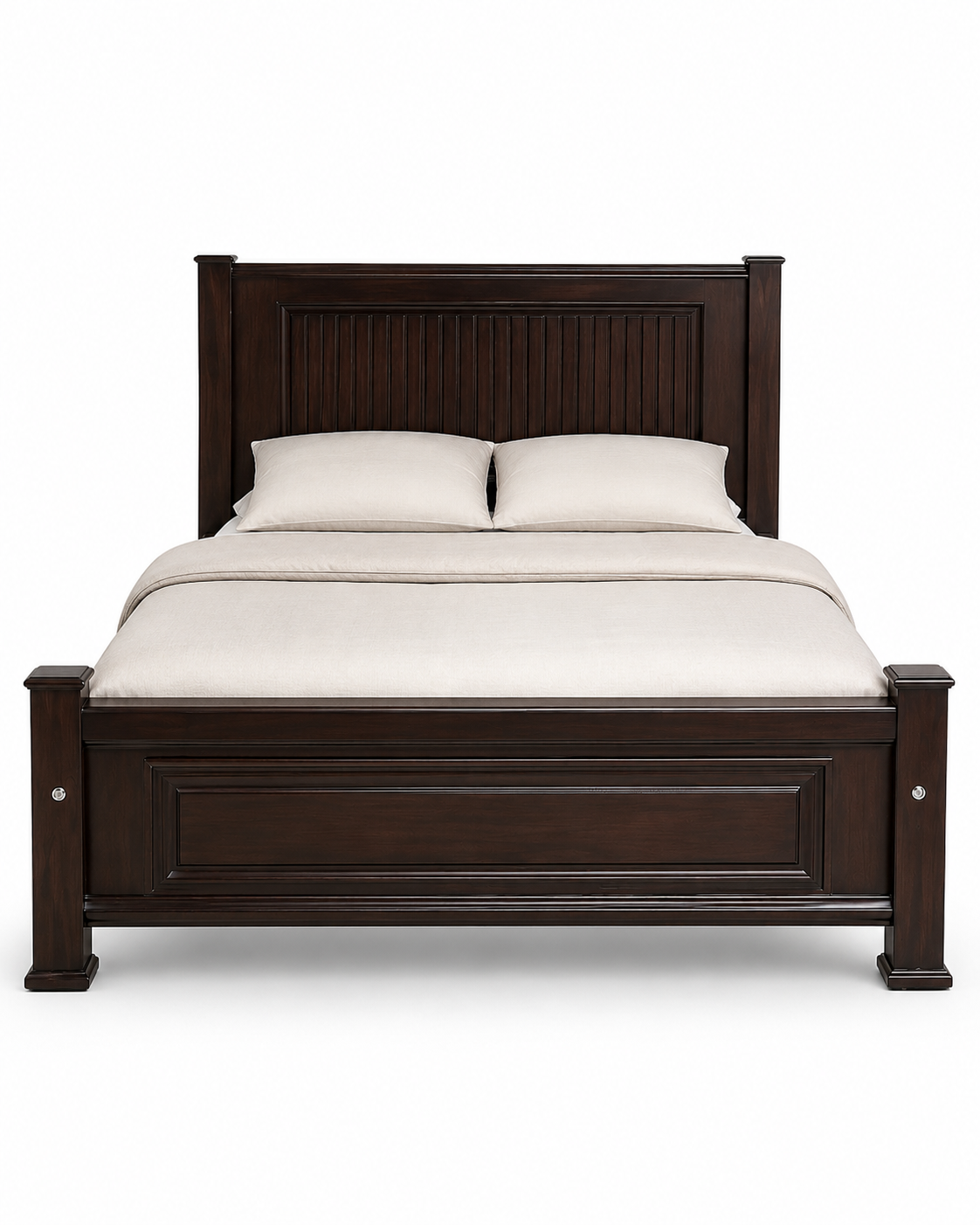 5 by6 jamii Bed Panel Frame — handcrafted African furniture by barasa shop in Kenya (view 2)
