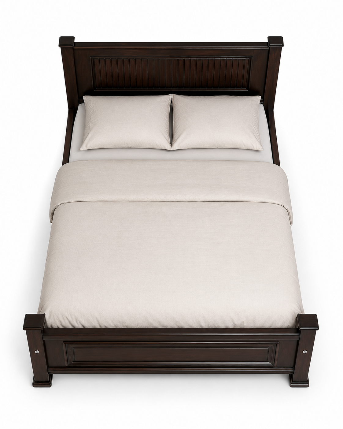 5 by6 jamii Bed Panel Frame — handcrafted African furniture by barasa shop in Kenya (view 3)