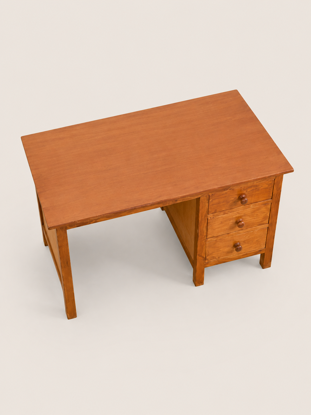Mbili Joto Mahogany Desk — handcrafted African furniture by jimpass Nairobi furniture  in Kenya (view 2)