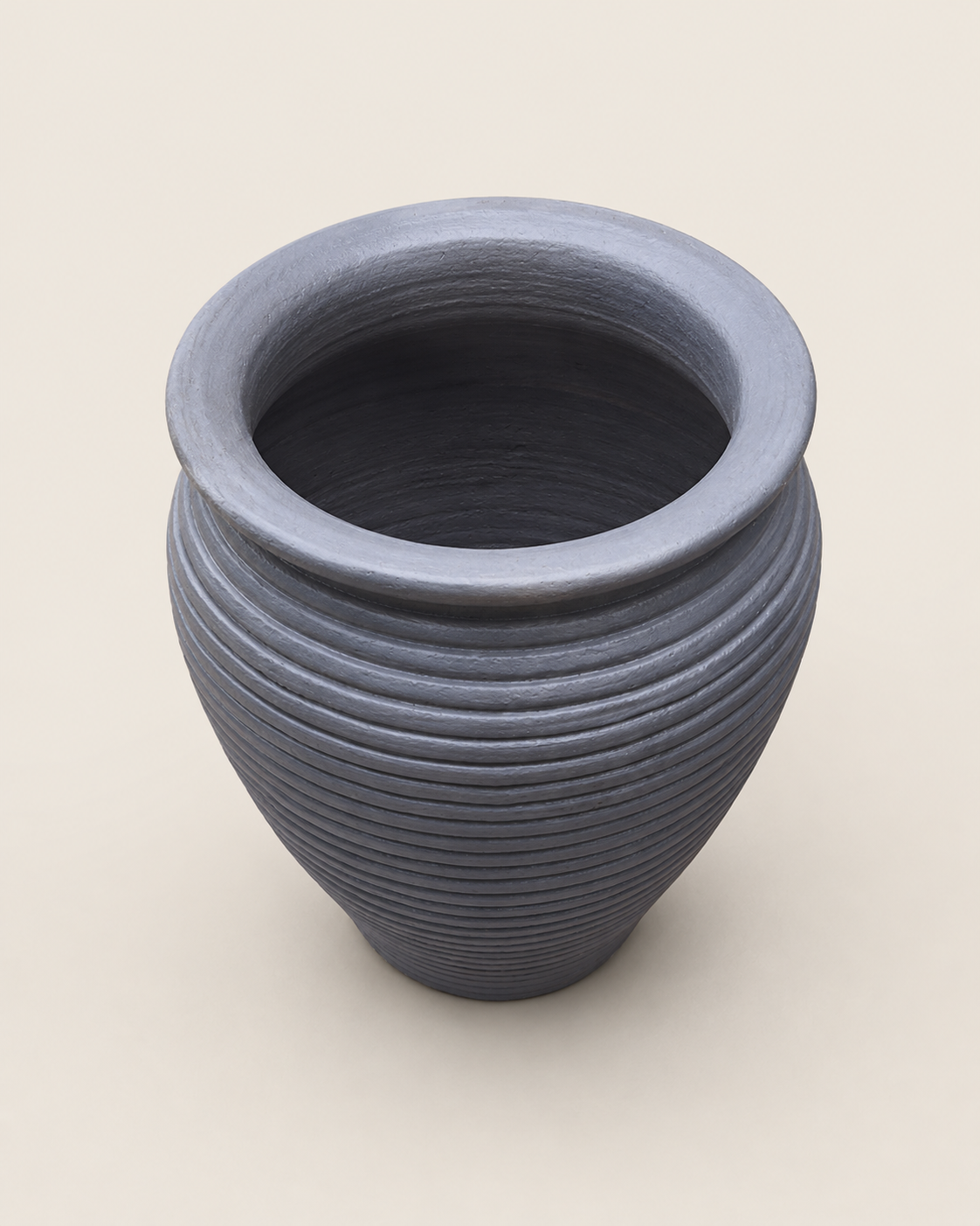 Dabaki Clay Planter — handcrafted African outdoor by Jacob landscaping  in Kenya (view 2)