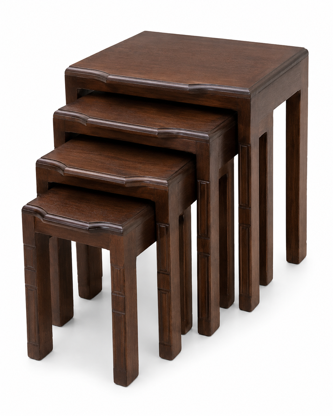Pamoja Heritage Nesting Tables — handcrafted African furniture by PK interior furniture  in Kenya