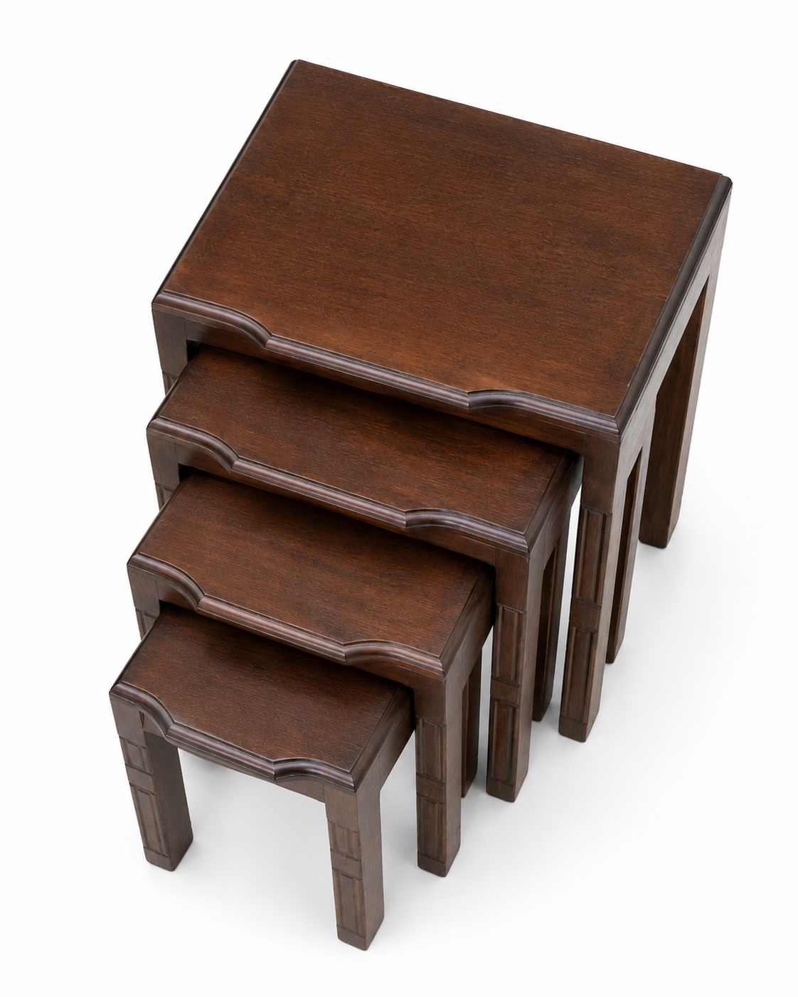 Pamoja Heritage Nesting Tables — handcrafted African furniture by PK interior furniture  in Kenya (view 2)