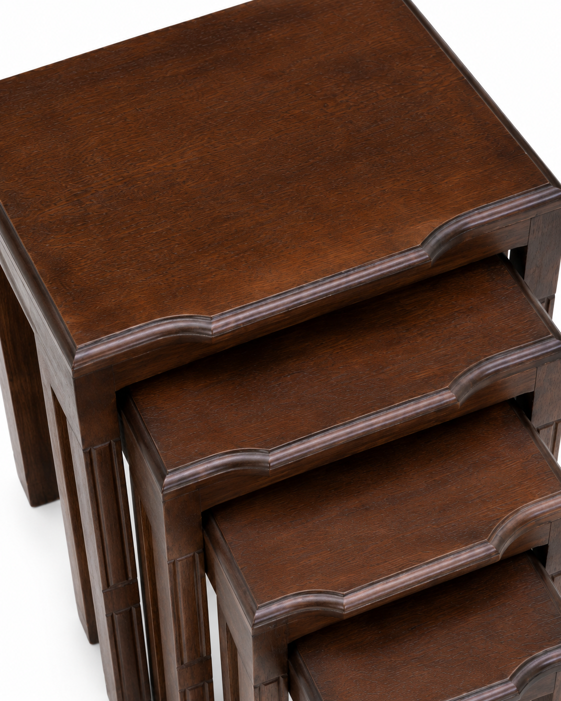 Pamoja Heritage Nesting Tables — handcrafted African furniture by PK interior furniture  in Kenya (view 3)