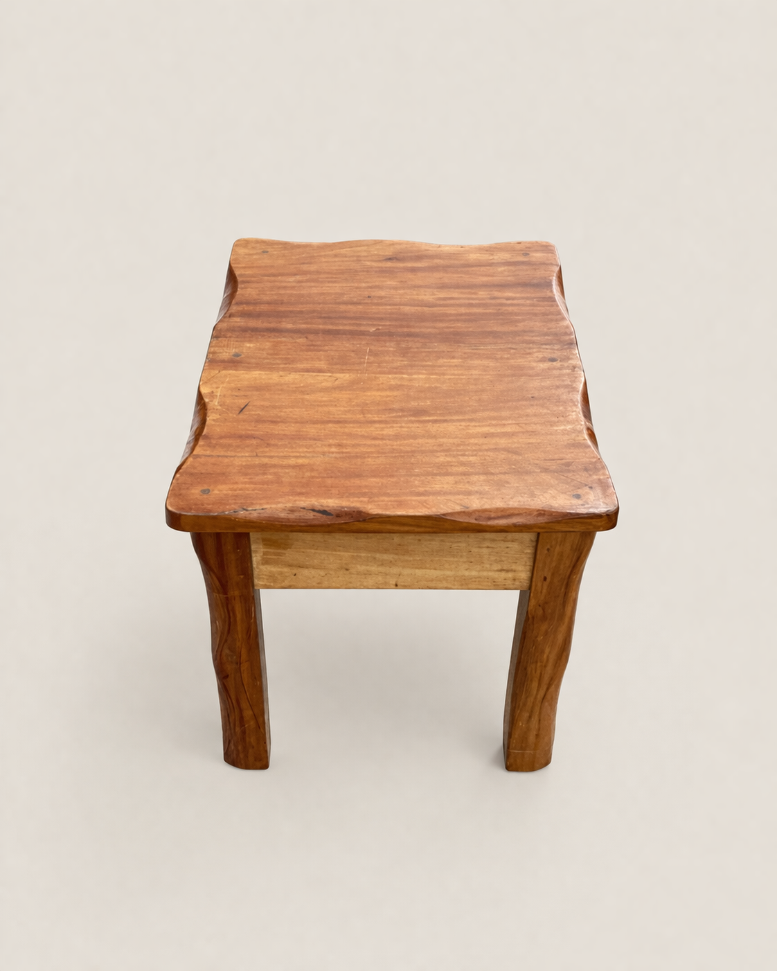 Jipya Coffee Table, Solid Mahogany — handcrafted African furniture by Vincent furniture  in Kenya (view 2)
