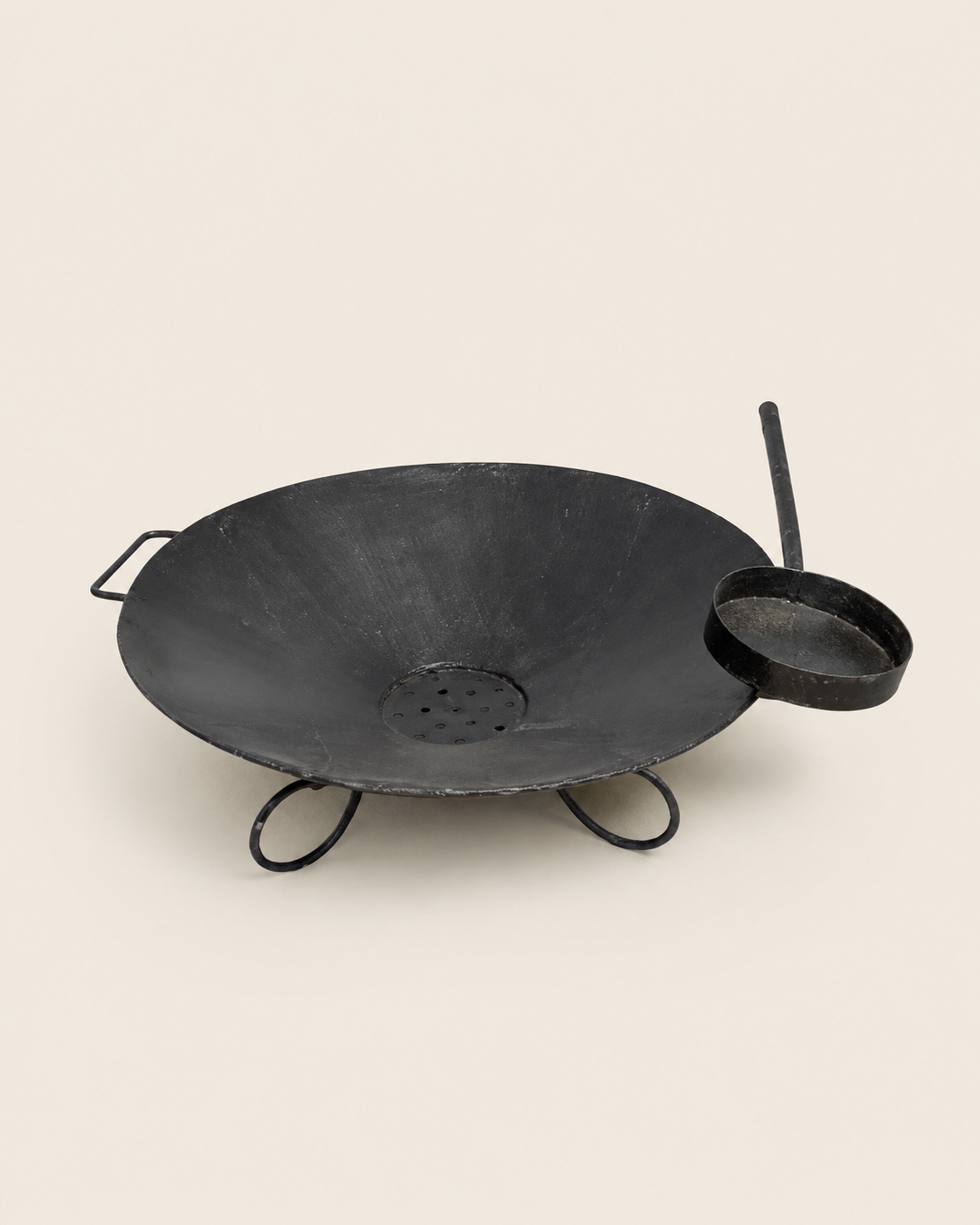 Aeta Patio Brazier — handcrafted African outdoor by Kaimosi metals in Kenya (view 2)