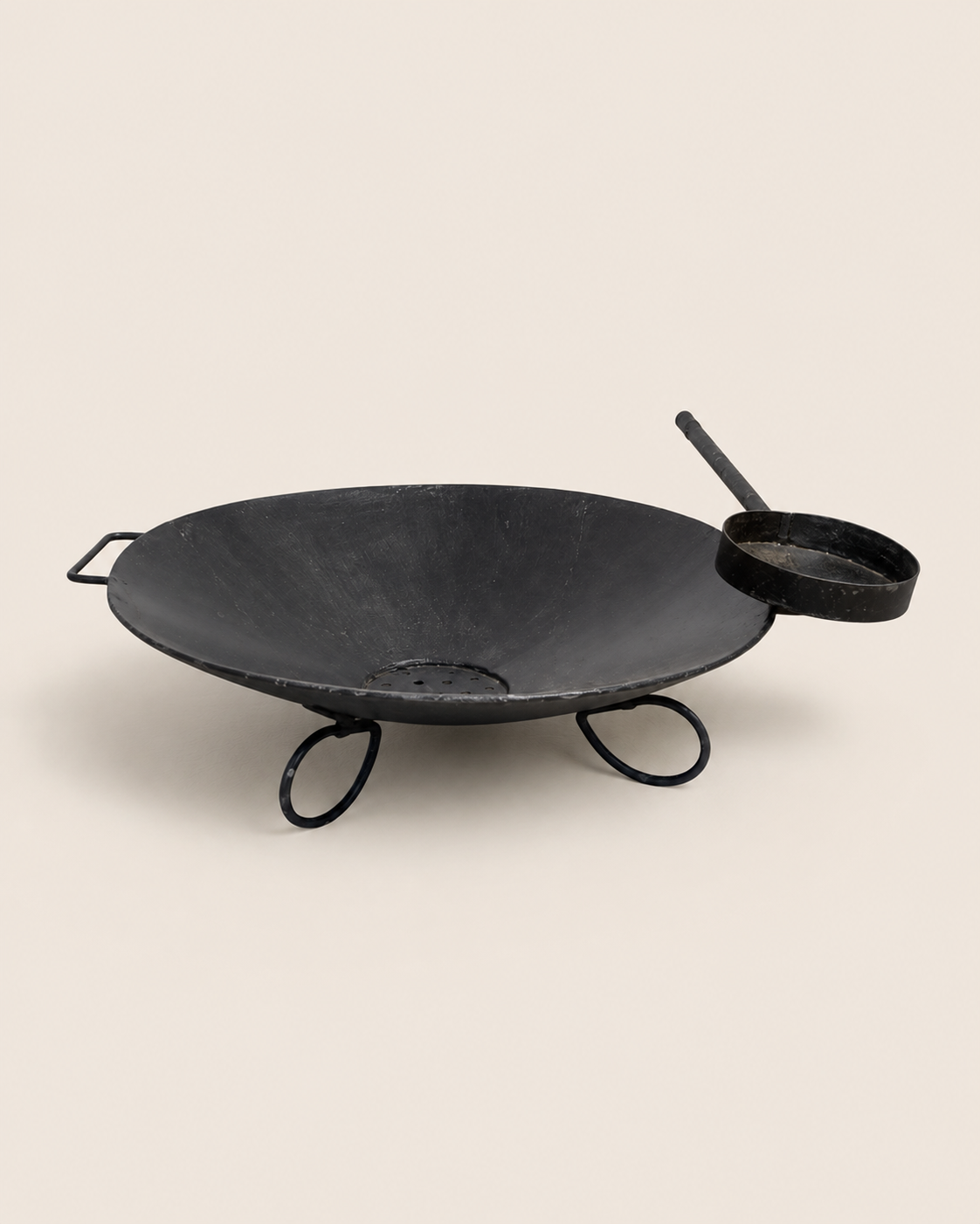 Aeta Patio Brazier — handcrafted African outdoor by Kaimosi metals in Kenya (view 3)