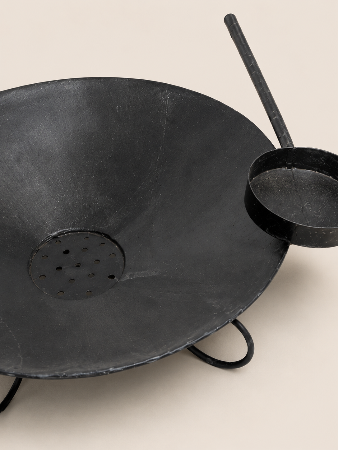 Aeta Patio Brazier — handcrafted African outdoor by Kaimosi metals in Kenya (view 4)
