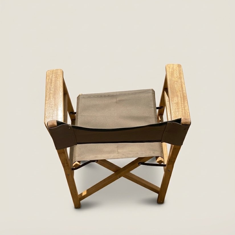 Outdoor seat | Kamba Canvas Chair — handcrafted African outdoor by Antonyojina in Kenya (view 3)