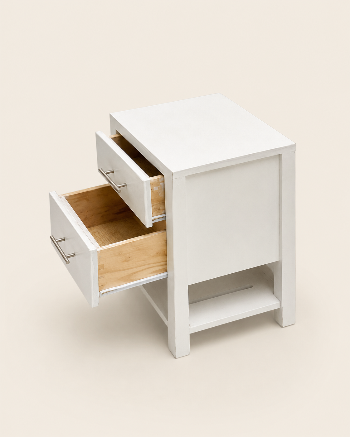 Cihana Nightstand — handcrafted African furniture by Shelwood Furniture  in Kenya (view 2)
