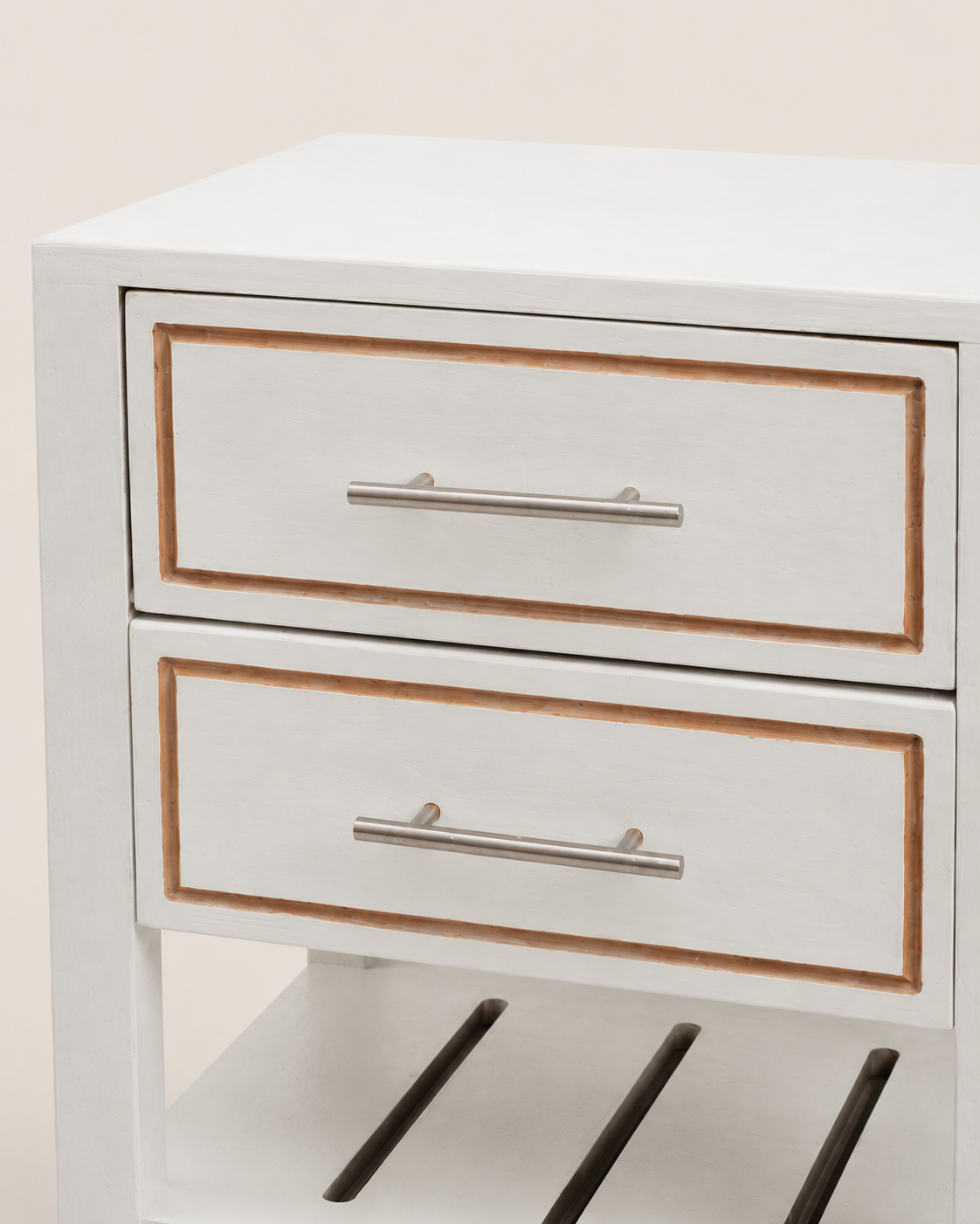 Cihana Nightstand — handcrafted African furniture by Shelwood Furniture  in Kenya (view 3)