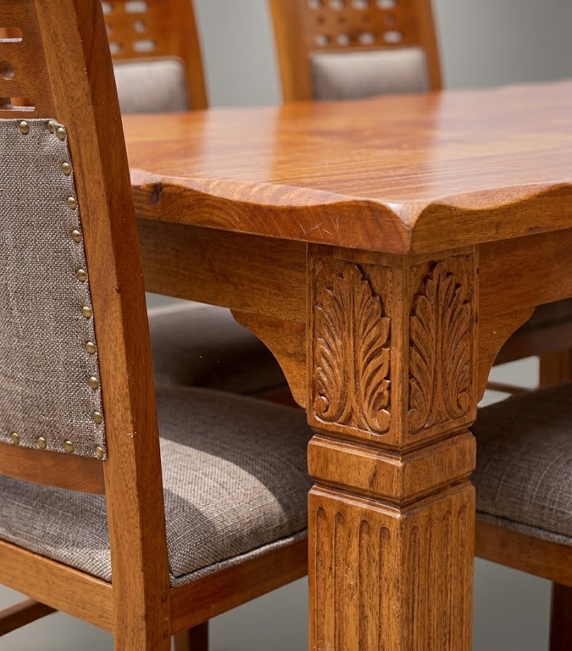 Kapunda Dining Set — handcrafted African furniture by Mt sinai in Kenya (view 3)
