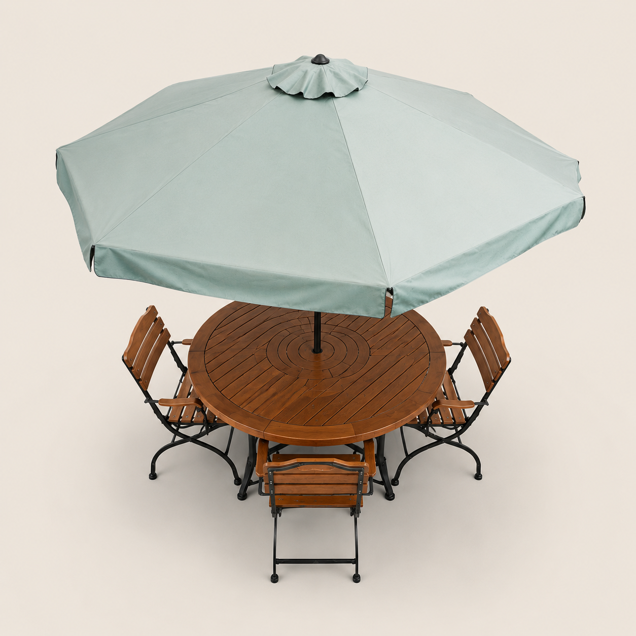 Coobe Patio Bistro Set — handcrafted African outdoor by mzazi furniture in Kenya (view 2)