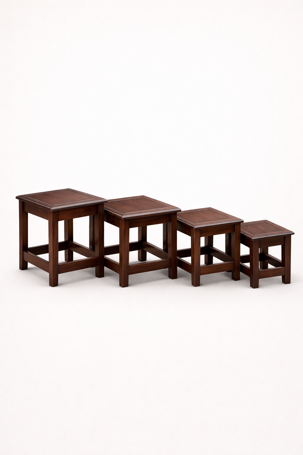 Jua Nguvu Nesting Stools — handcrafted African furniture by Ephraim furniture  in Kenya (view 2)