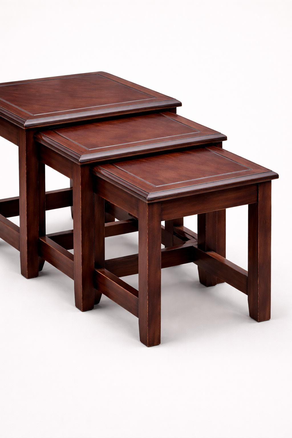 Jua Nguvu Nesting Stools — handcrafted African furniture by Ephraim furniture  in Kenya (view 3)