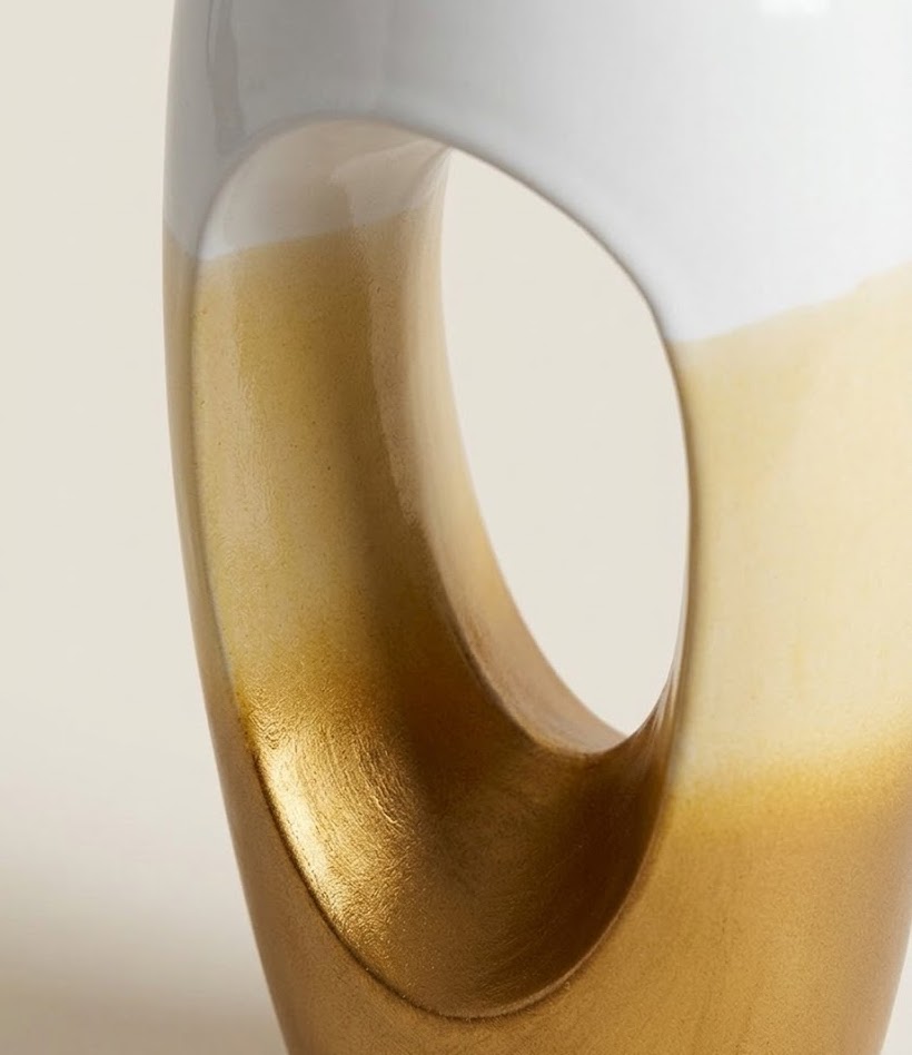 chete Accent Vase — handcrafted African outdoor by John fiberglasspots in Kenya (view 3)