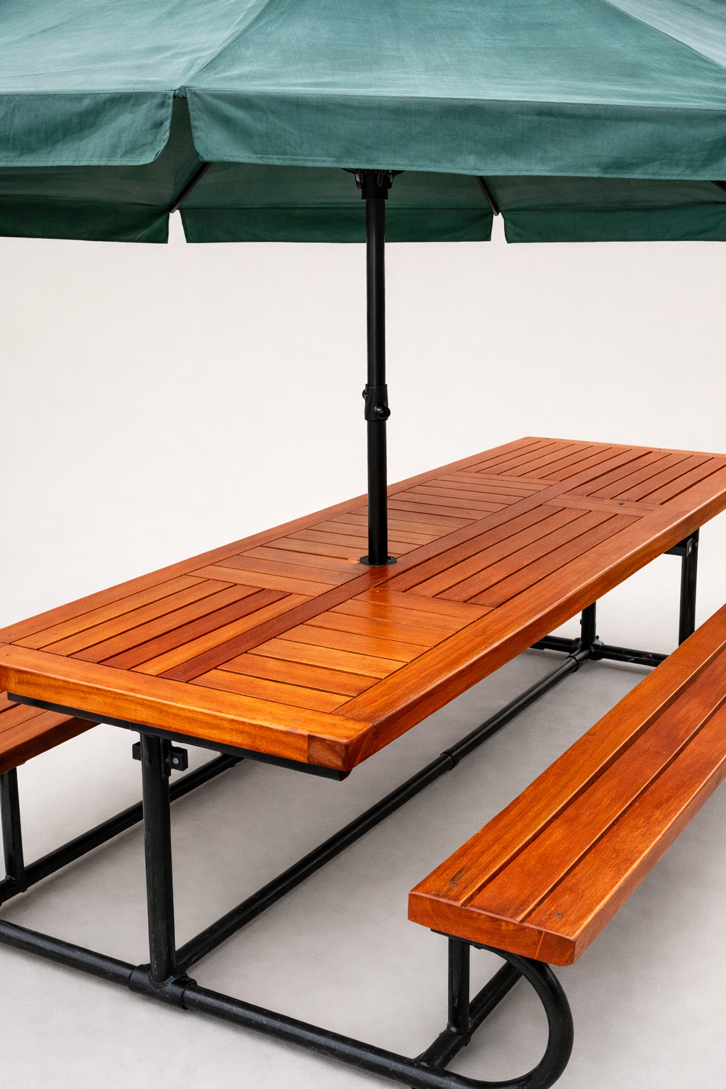 Asili Garden Bench — handcrafted African outdoor by Ephraim furniture  in Kenya (view 3)