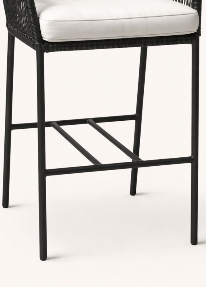 Jua Woven Bar Stool — handcrafted African furniture by Classic Furniture in Kenya (view 2)
