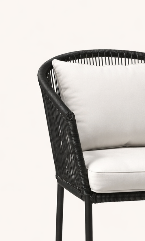 Jua Woven Bar Stool — handcrafted African furniture by Classic Furniture in Kenya (view 3)