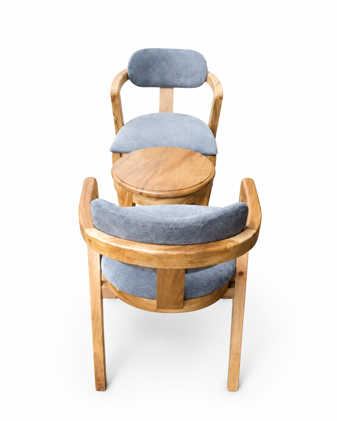 Beda Bistro Set — handcrafted African outdoor by Philo Furniture centre  in Kenya (view 2)