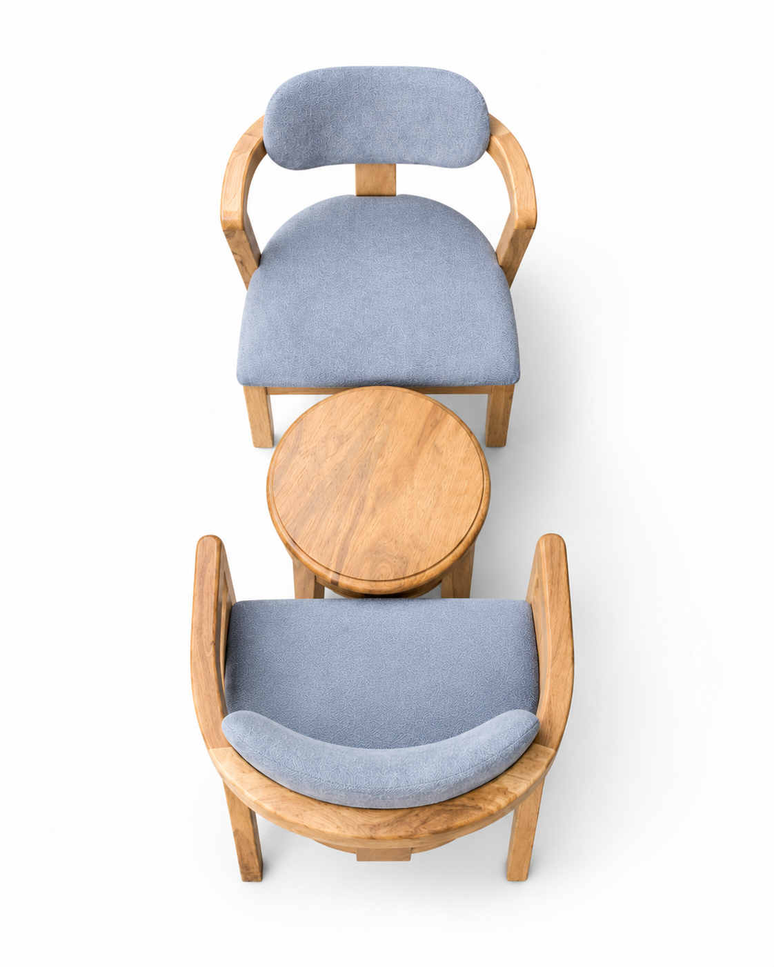 Beda Bistro Set — handcrafted African outdoor by Philo Furniture centre  in Kenya (view 3)